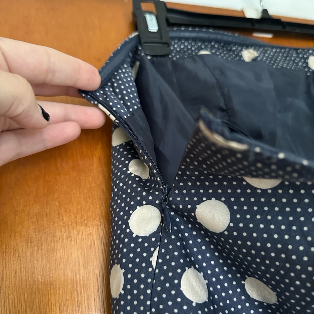 The Limited Polka Dot Strapless Dress - Picture 5 of 6